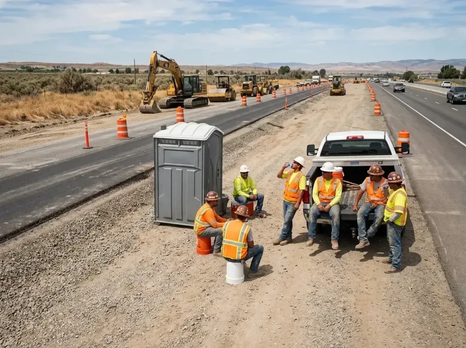 highway-road-construction-crew-007 — frequently asked questions, Porta Potty and Restroom Rentals in West Falls Church, VA